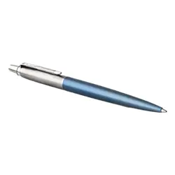 Olovka kemijska Parker Jotter, waterloo blue CT, vrh medium, plava tinta
