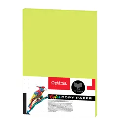 Papir fotok. OPTIMA A4 fluo GREEN 75gr. 100/1 FC301 P22