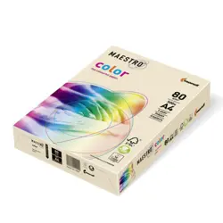 Papir fotokopirni Color Pastel A4 80 g/m2, BE66