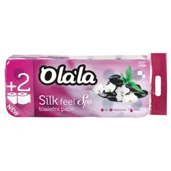 Papir toaletni u roli, troslojni, Olala silk feel SPA (mirisni) 10/1
