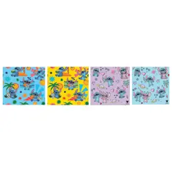 Papir ukrasni rola 70x200cm Disney Stitch Rex-Saul Sadoch W33J1STI