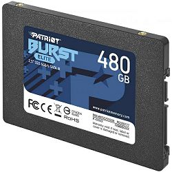 Patriot SSD Burst Elite R450/W320, 480GB, 7mm,2.5"