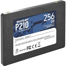 Patriot SSD P210 R530/W400, 256GB, 7mm, 2.5"