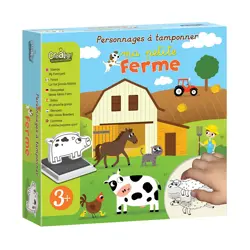 Pečati 10/1 sa jastučićem za tintu CREALIGN Moja mala farma P5