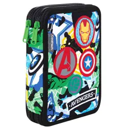 Pernica s priborom 2 zipa  Avengers Badges