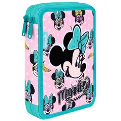 Pernica s priborom 2 zipa  Minnie mouse pink