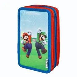 Pernica s priborom 3 zipa Super Mario, SUMB0421
