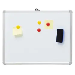 Ploča bijela magnetna zidna 60x90 cm + pribor