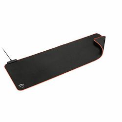 Podloga Za Miš i Tipkovnicu TRUST GXT 764, XXL, RGB svijetleća, Black