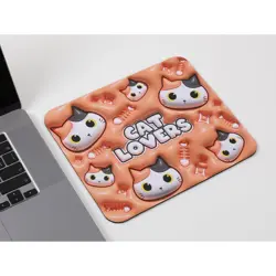 Podmjestak za miš iTotal 3D Cat narančasti XL2552C