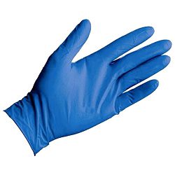 Pribor za čišćenje-rukavice nitril-bez pudera nitrylex classic pk100 plave S