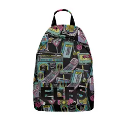 Ruksak Elfs 80s black