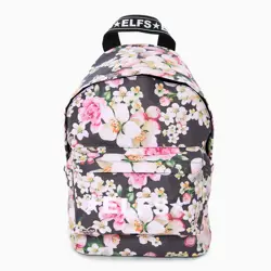 Ruksak Elfs flowers crni