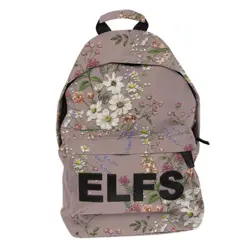 Ruksak Elfs flowers pink