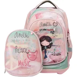 Ruksak ergonomski sa 2 lica ANEKKE Peace&amp;Love P6