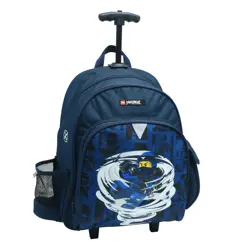 Ruksak školski anatomski s kotačićima Lego Ninjago  "SPINJITZU JAY"