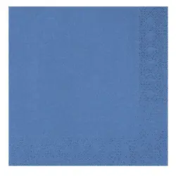 Salvete papirnate 33x33 cm troslojne 20/, plave, Herlitz