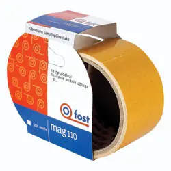 Selotejp obostrano ljepljiv Mag 110, 50 mm x 5 m, bijeli, Fost