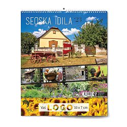 "SEOSKA IDILA" 13 list., dim:  33x40cm, PVC vrećica, P/50, color kalendar