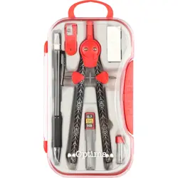 Šestar OPTIMA Math 6-dijelni set 100062 bls P12/96