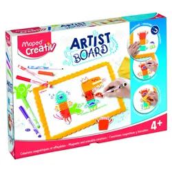 Set kreativni Maped Creativ, magnetna ploča Monster 4+
