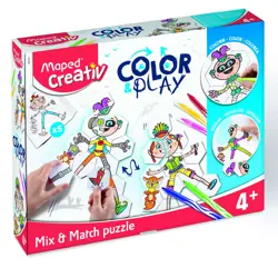 Set kreativni Maped Creativ Mix&Match Puzzle 4+