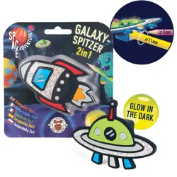 Šiljilo 2 rupe SPACE ADVENTURE sort P10/80 NETTO