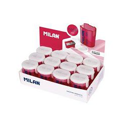 Šiljilo plastično 1 rupa MILAN Collection nata® 624 display P12/384