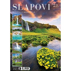"SLAPOVI" 13list., dim: 24x54 cm, PVC vrećica, P/50, color kalendar NEUVEZANI