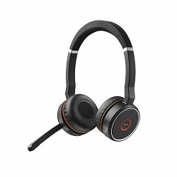 Slušalice JABRA, Evolve 75, Naglavne, Bluetooth, Mikrofon, crne