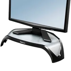 Stalak za monitor Fellowes, Smart Suites, sivo / crni, 477x330x103 mm