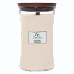 Svijeća large White honey 93026E