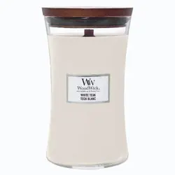 Svijeća Large white teak 93039E