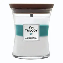 Svijeća medium trilogy Icy woodland 1720895E