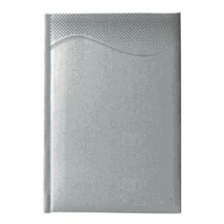 "TALIS" srebrni rokovnik A5, dim: 14x21 cm, 192 str., P/20
