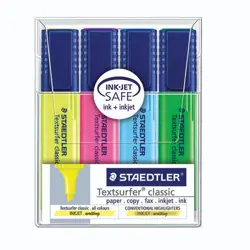 Tekstmarker Staedtler, Textsurfer Classic 364 WP4, 1-5 mm, sortirano