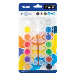 Tempera 1/14 5ml MILAN sa kistom i 12 posudica za miješanje P12 NETTO