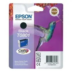 Tinta Epson T0801, black, 300 str. / 7,4 ml