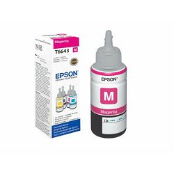 Tinta Epson T6643 L110/210/550 magenta ecotank C13T66434A 70ml
