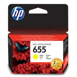 Tinta Hp CZ112AE, HP655, yellow