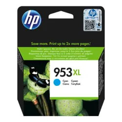 Tinta Hp F6U16AE; HP953XL, cyan