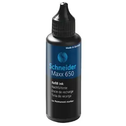 Tinta za markere Schneider 650 50 ml crna