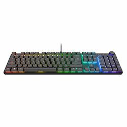 Tipkovnica TRUST GXT 866 Torix , gaming, osvjetljenje, mehanička, US, Black