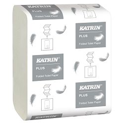 Toaletni papir u listićima (dvoslojni) Katrin plus (42/1)