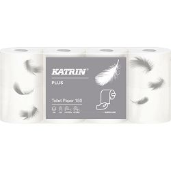 Toaletni papir u roli (troslojni) Katrin Plus Toilet 150 (8/1)