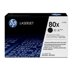Toner Hp CF280X, HP80X, black