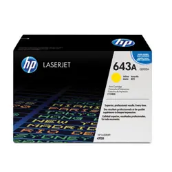 Toner Hp Q5952A, HP643A, yellow
