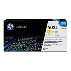 TONER HP502A Q6472A LJ3600 4K YELLOW