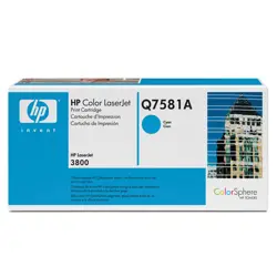 TONER HP503A Q7581A LJ3800 6K CYAN
