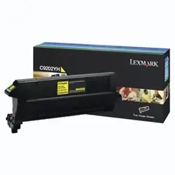 Toner Lexmark C9202 YH, yellow